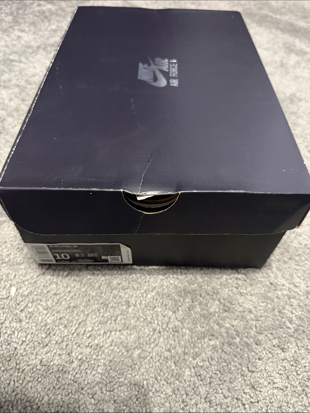 Nike Women's AIR FORCE 1 PIXEL SE, NEW NEVER WORN with Leopard Print Accent - Picture 12 of 14